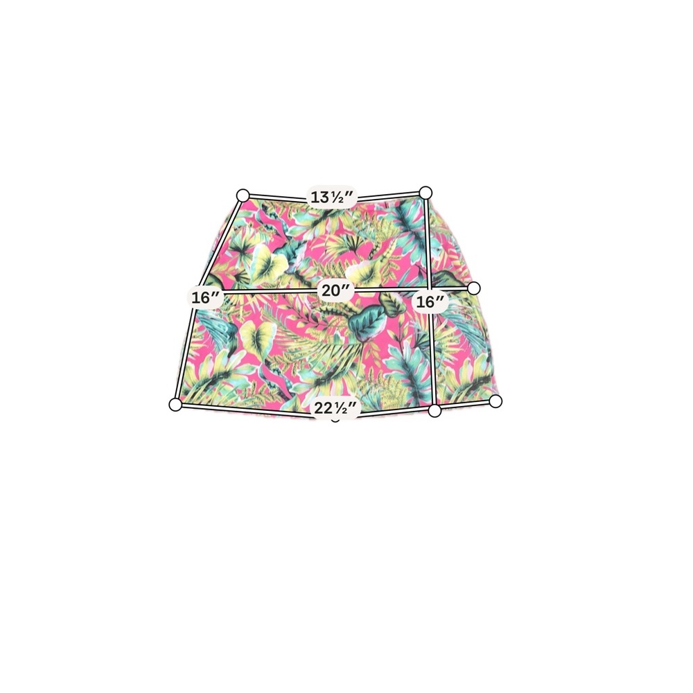 Tommy Bahama Pink and Green Golf Skirt - Picture 4 of 4